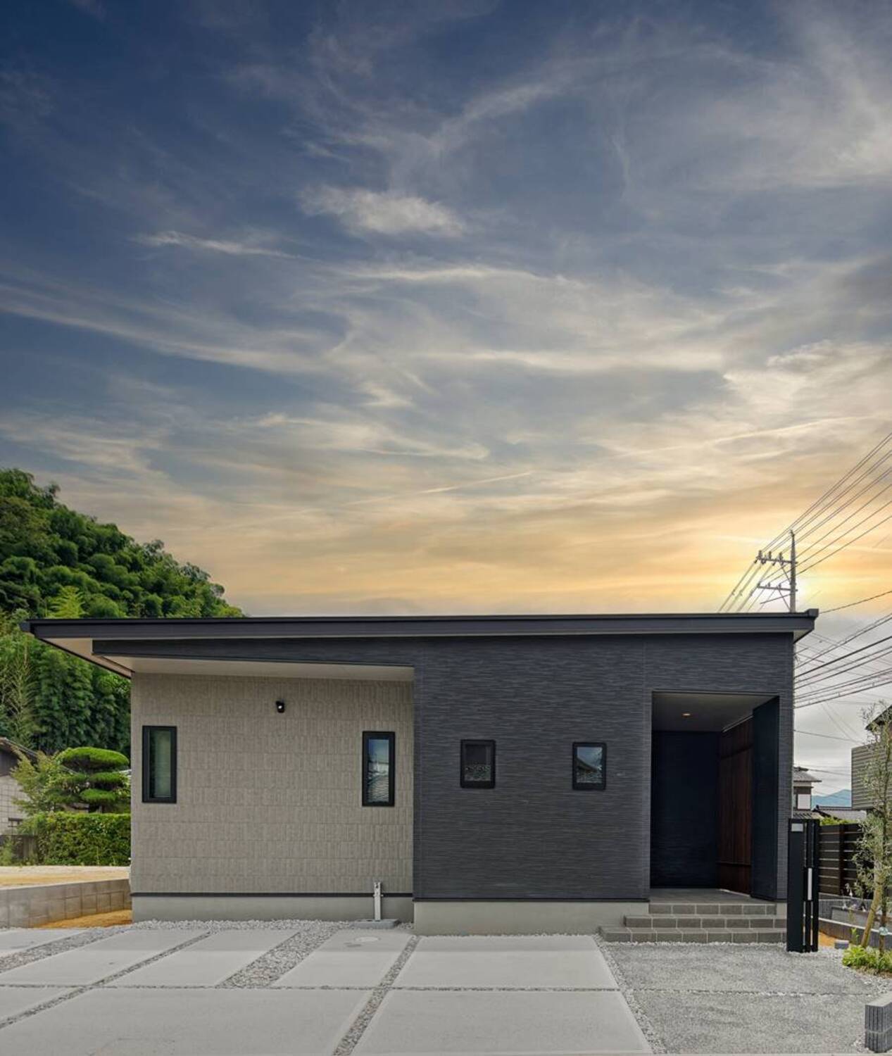 白石モデルハウス（山口市宮島町）