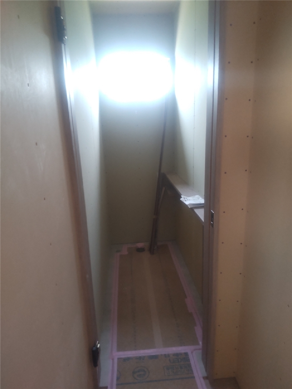 内部施工状況