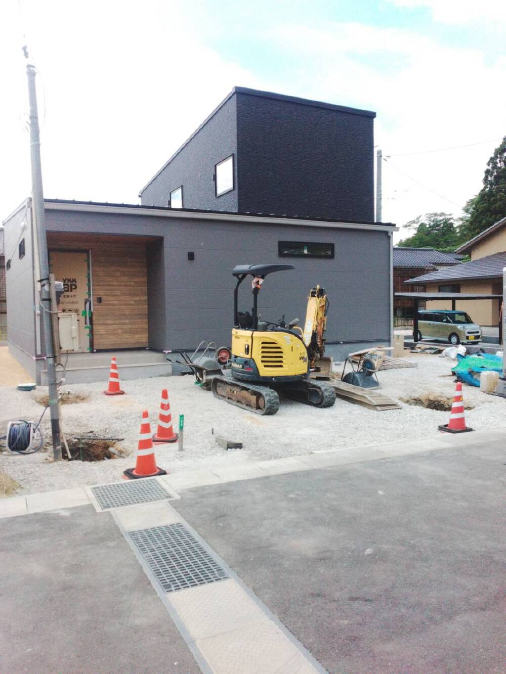 外部施工状況