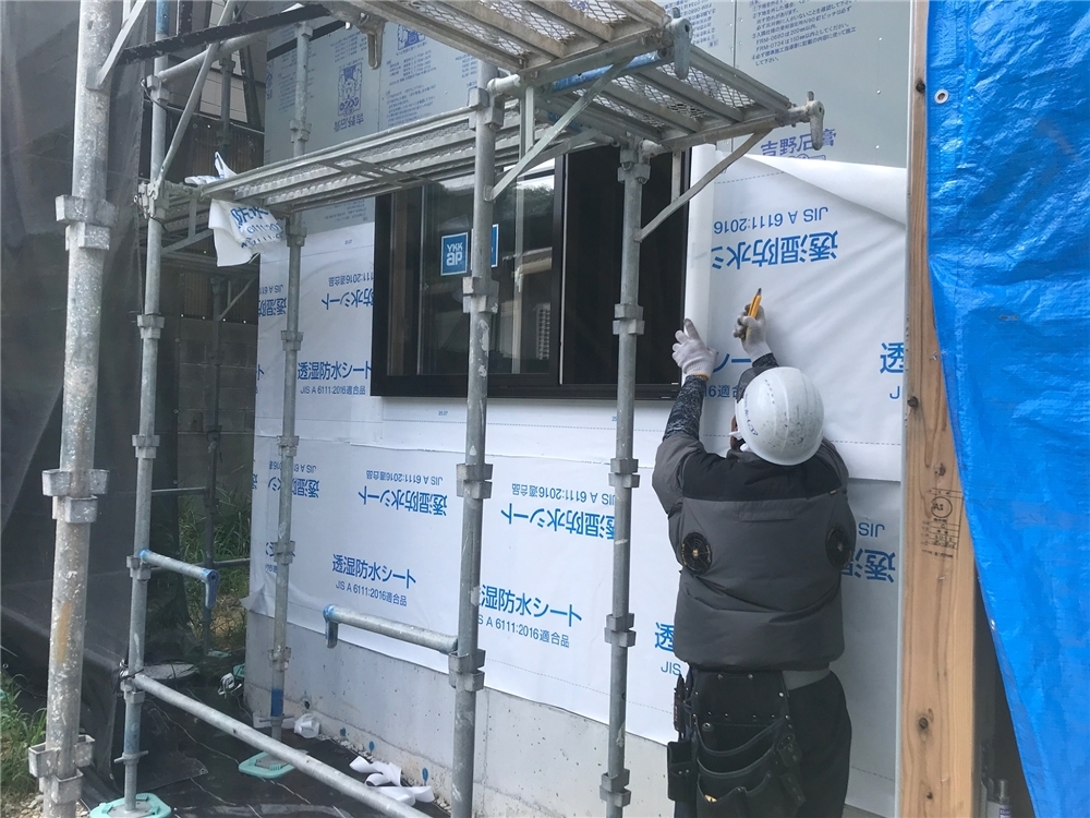 外部施工状況