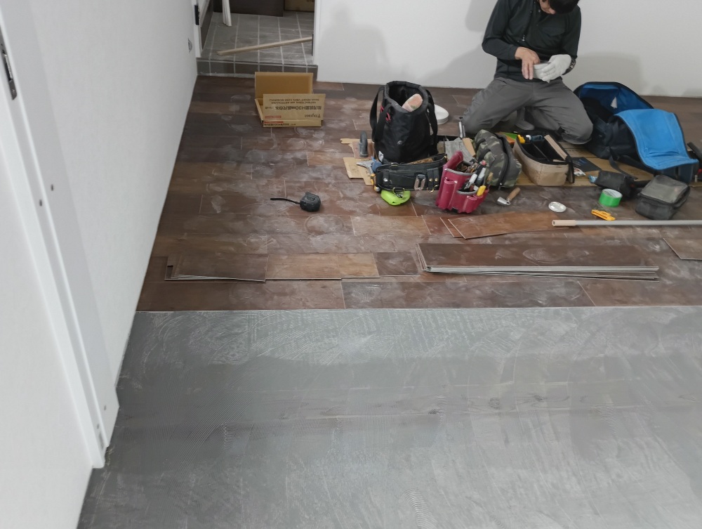 内部施工状況