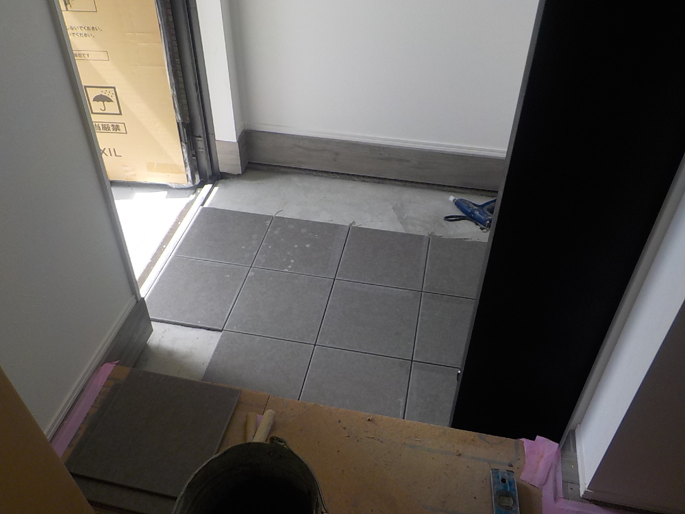内部施工状況