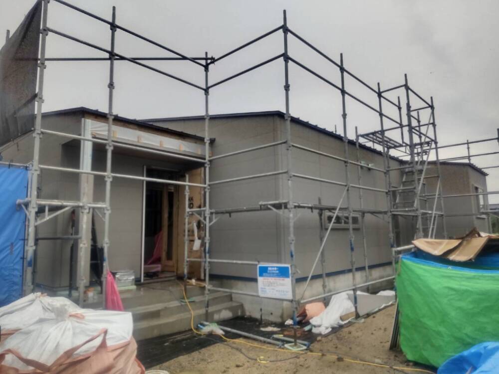 外部施工状況
