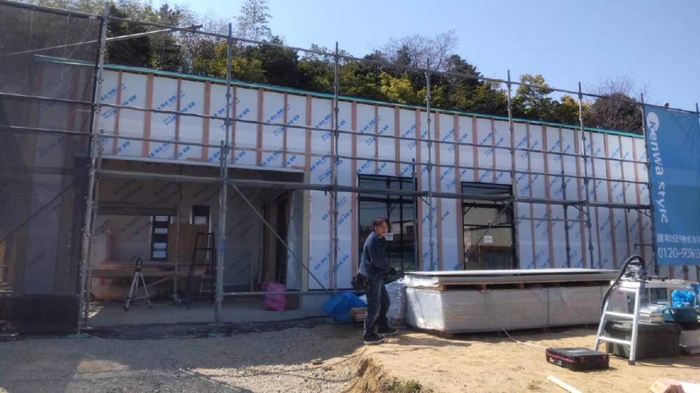 外部施工状況