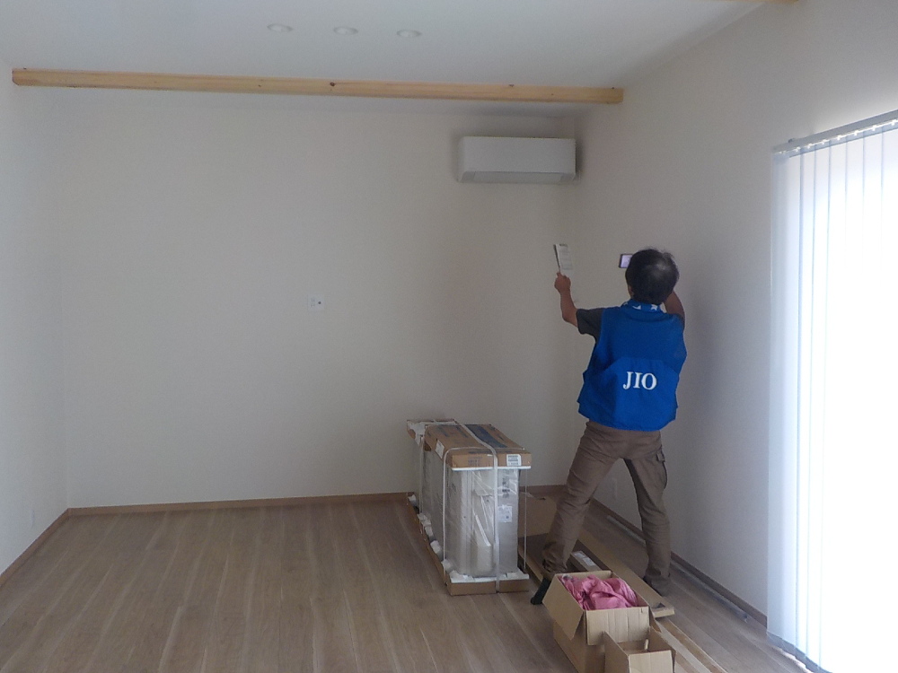 内部施工状況