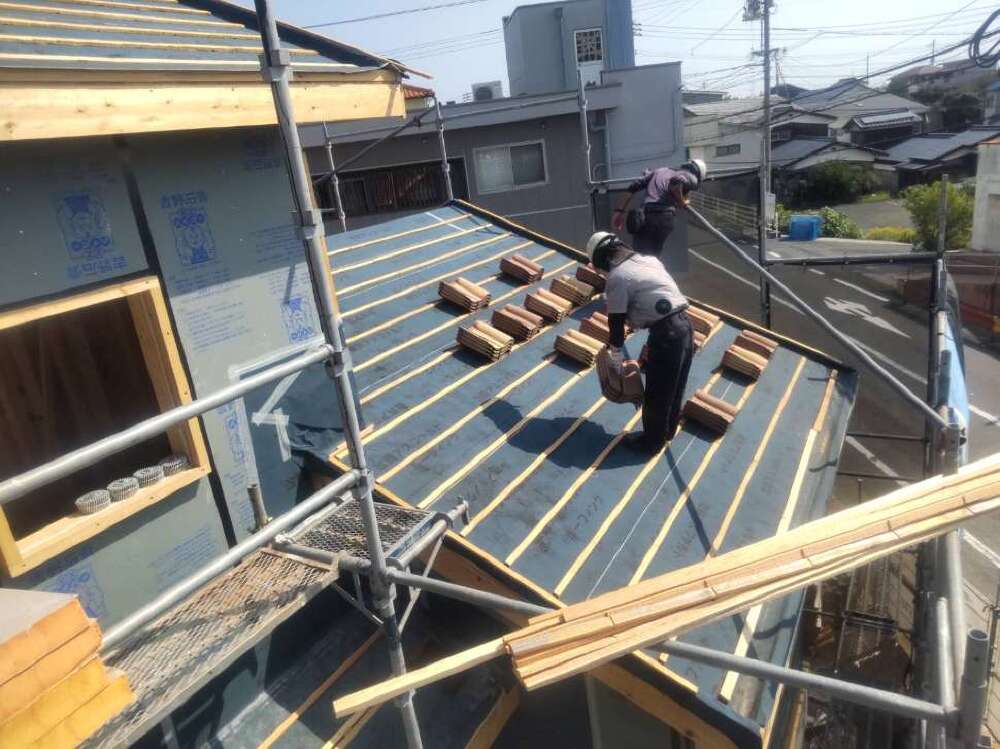 外部施工状況