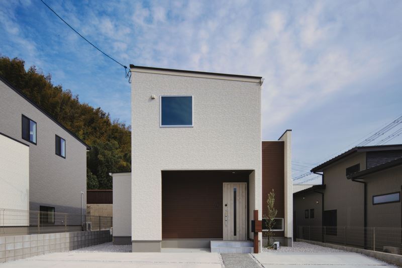 白石3号地モデルハウス（山口市宮島町）