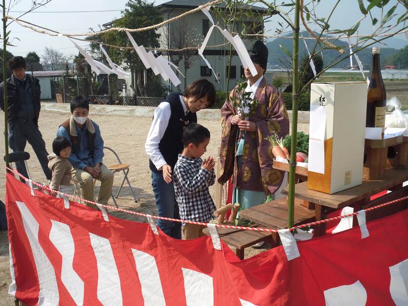 2014/03/23　地鎮祭♪
