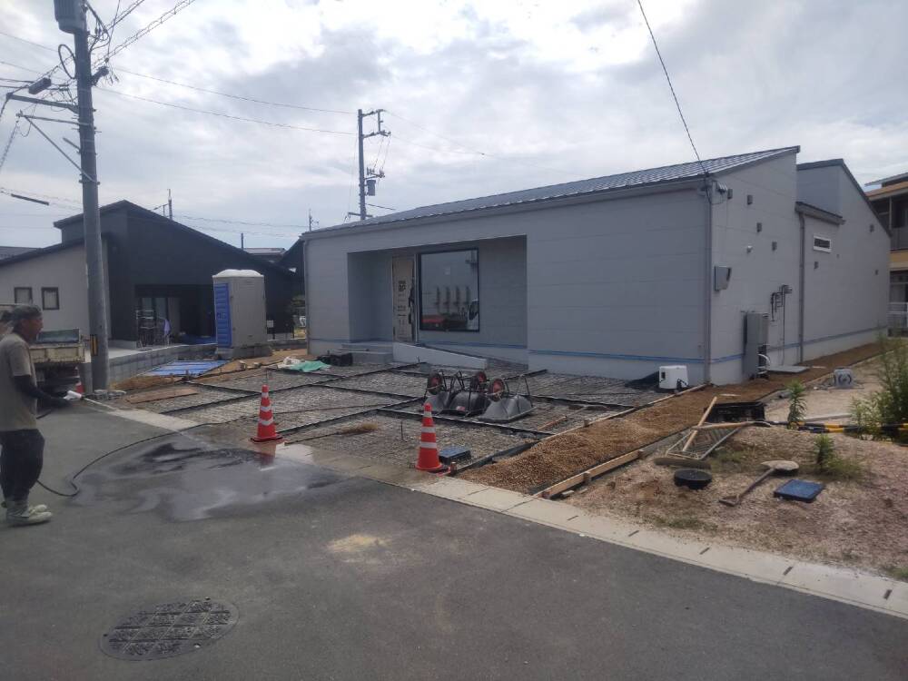 外部施工状況