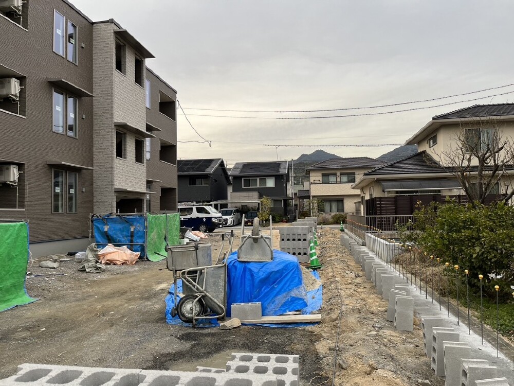 外部施工状況