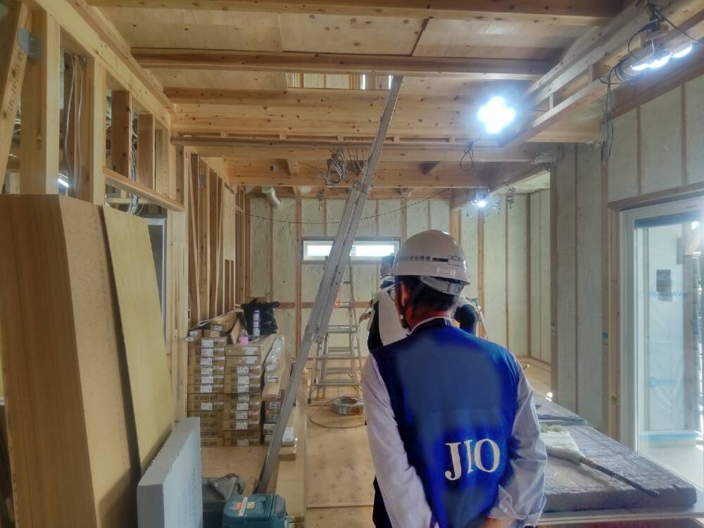 内部施工状況