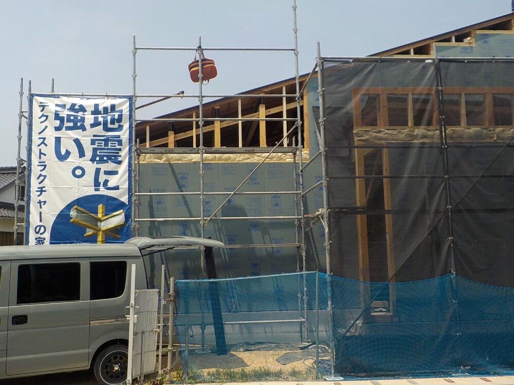 外部施工状況
