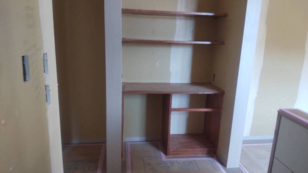 内部施工状況