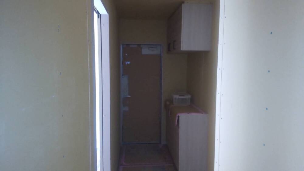 内部施工状況