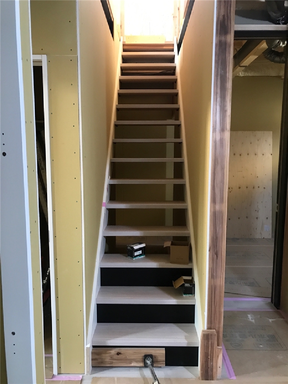 内部施工状況