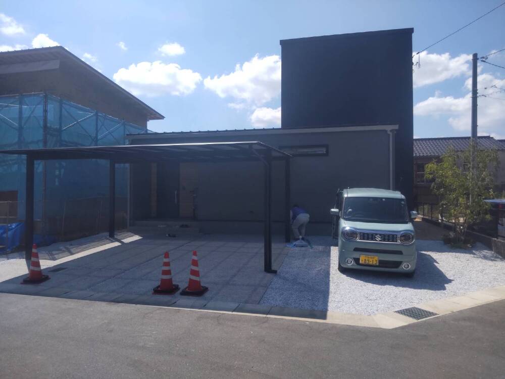外部施工状況