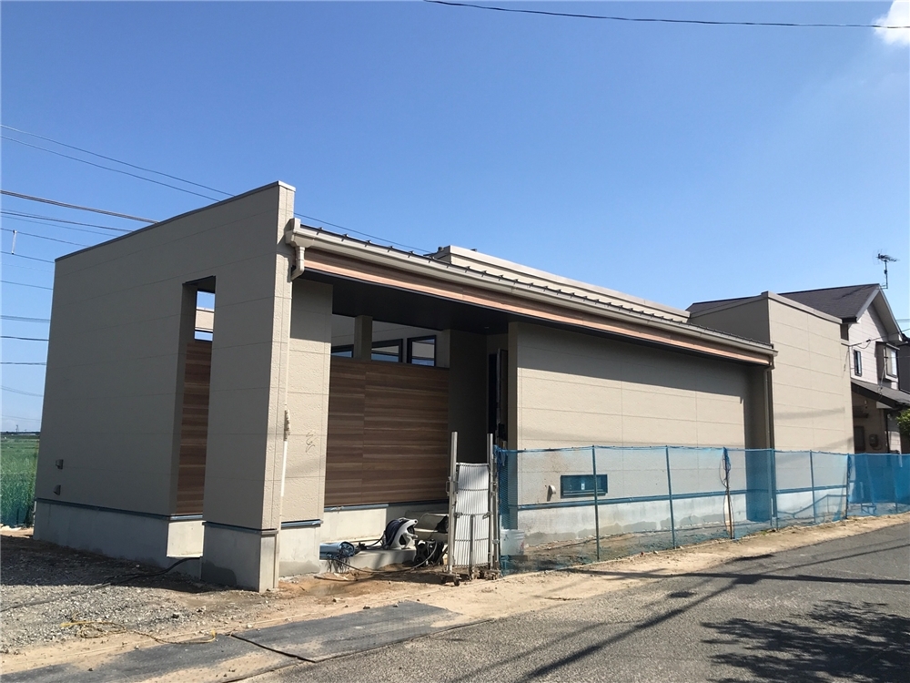 外部施工状況