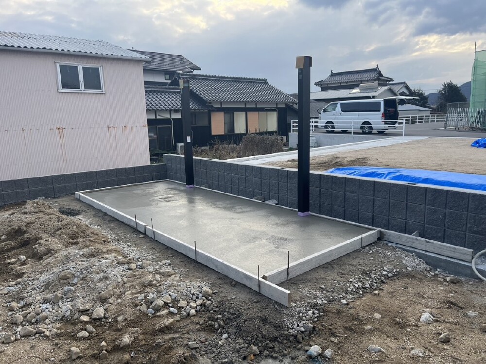 外部施工状況