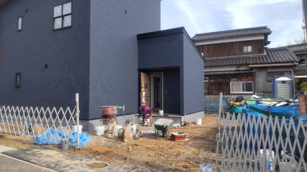 外部施工状況