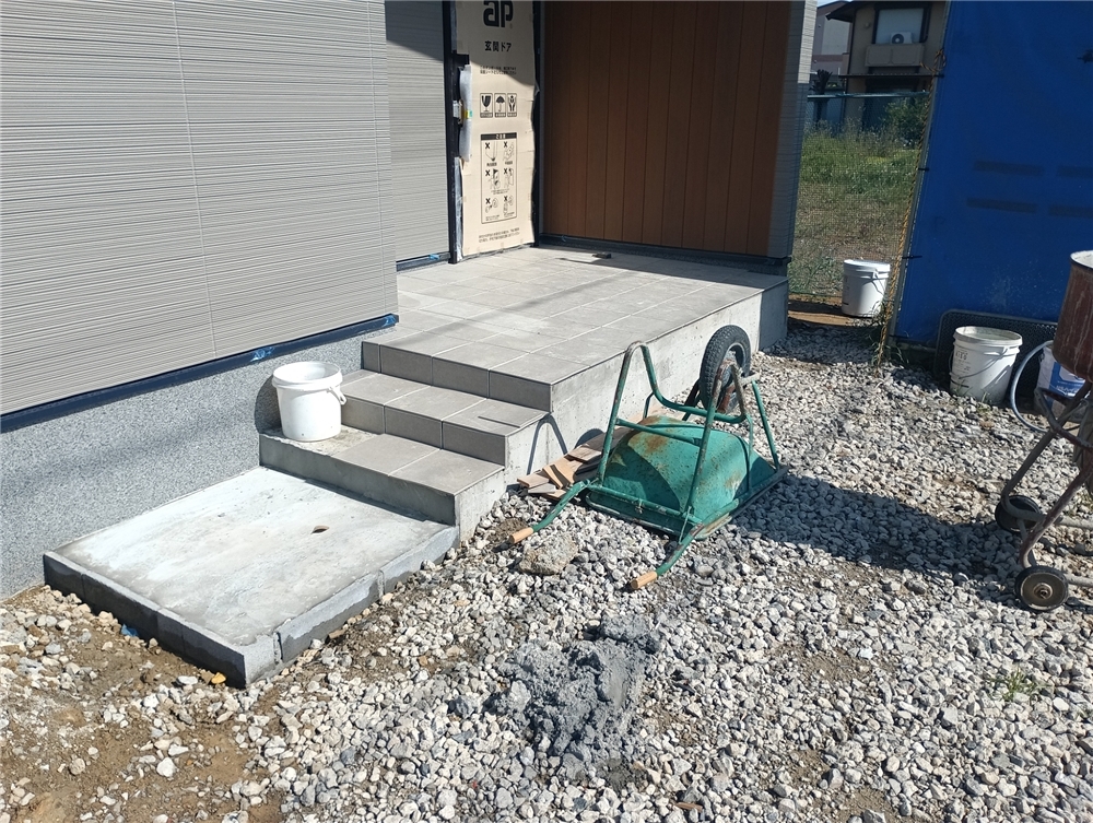 外部施工状況
