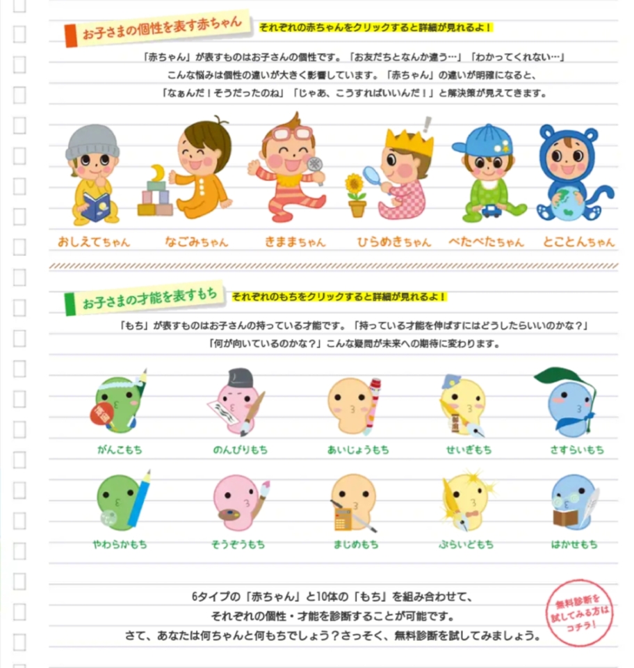 親子の関わり方が分かる！赤もちFamily診断会