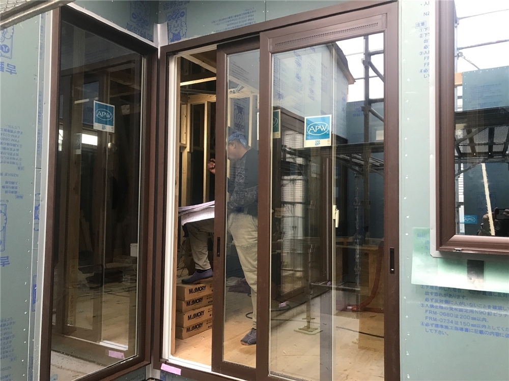 外部施工状況
