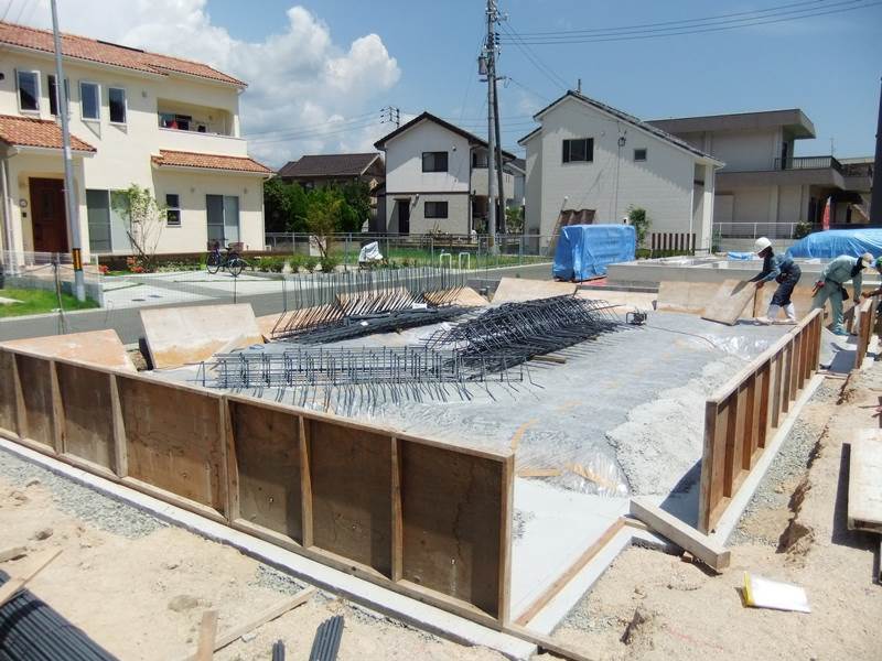 基礎配筋工事