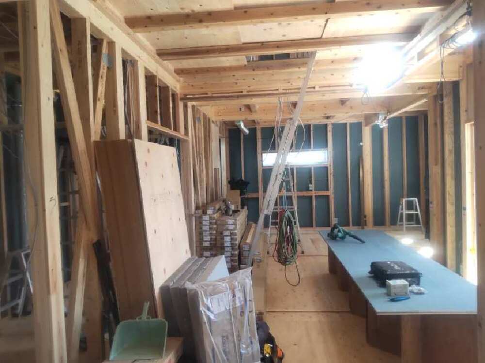 内部施工状況