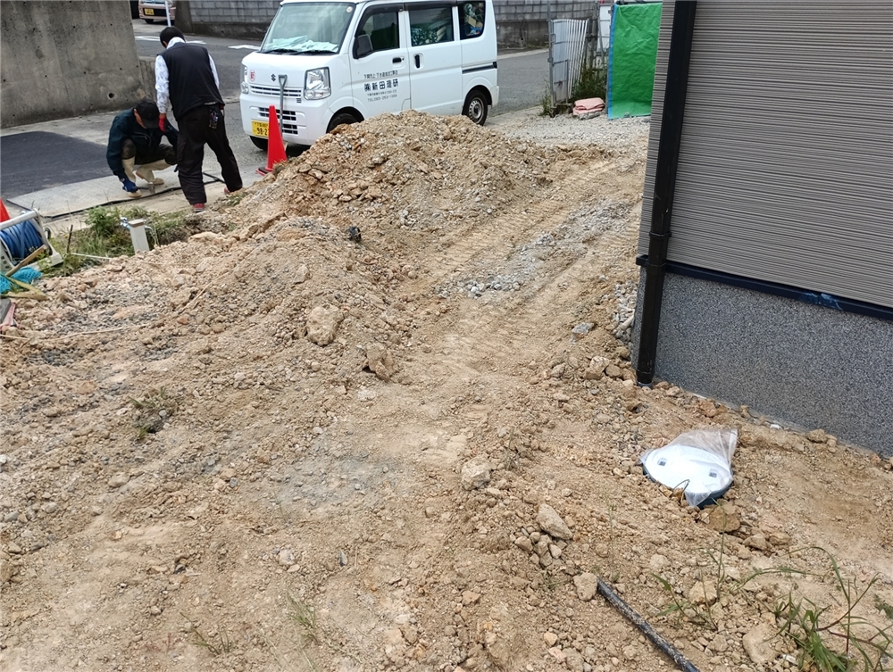 外部施工状況