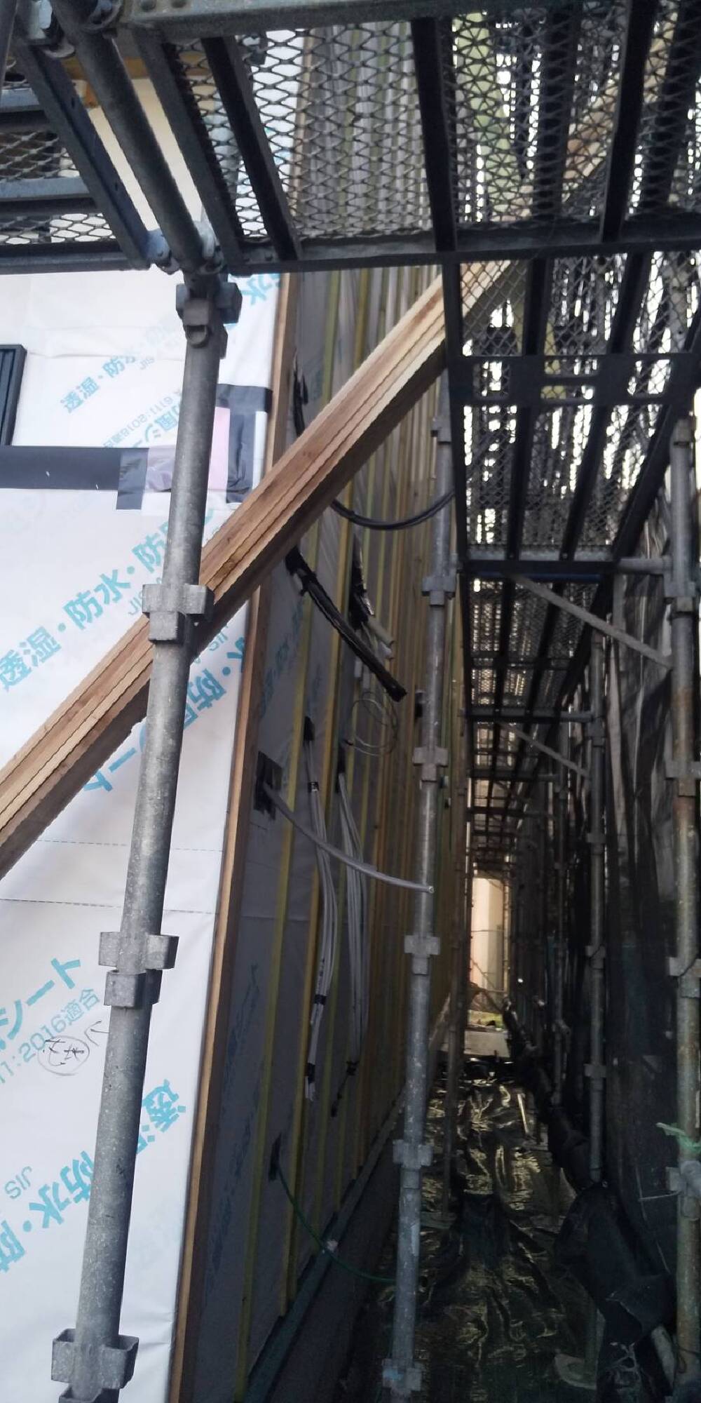 外部施工状況