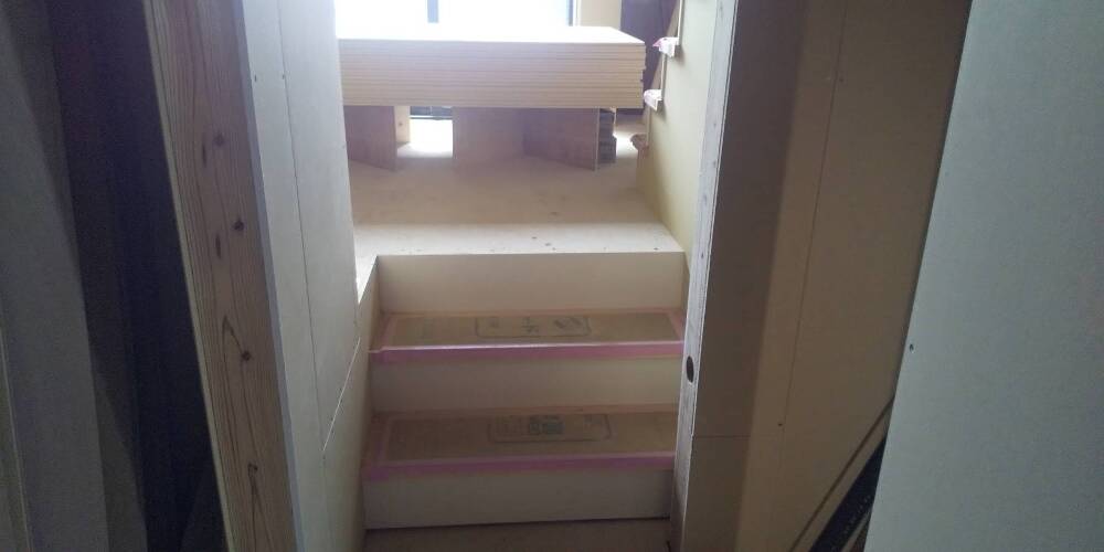 内部施工状況
