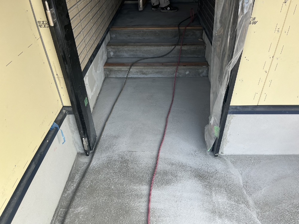 外部施工状況