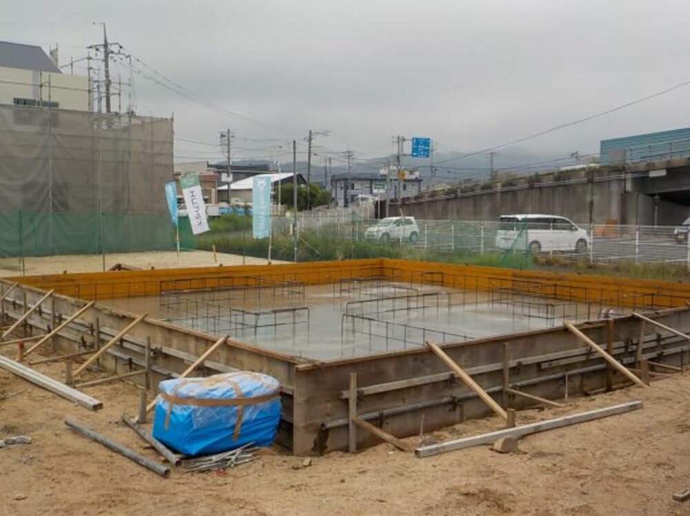 基礎工事状況