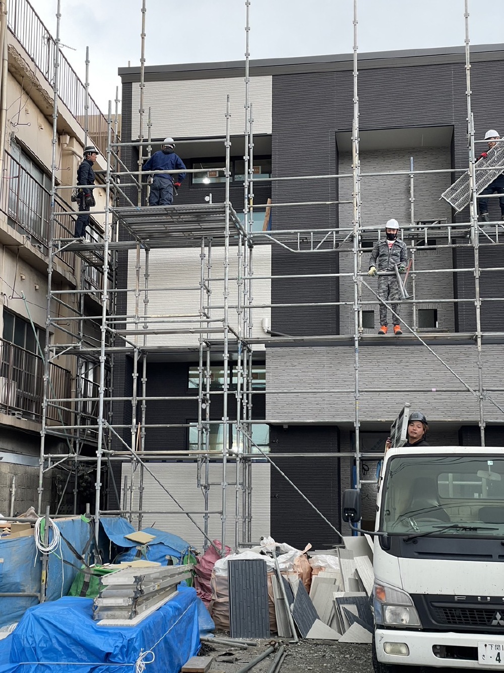 外部施工状況