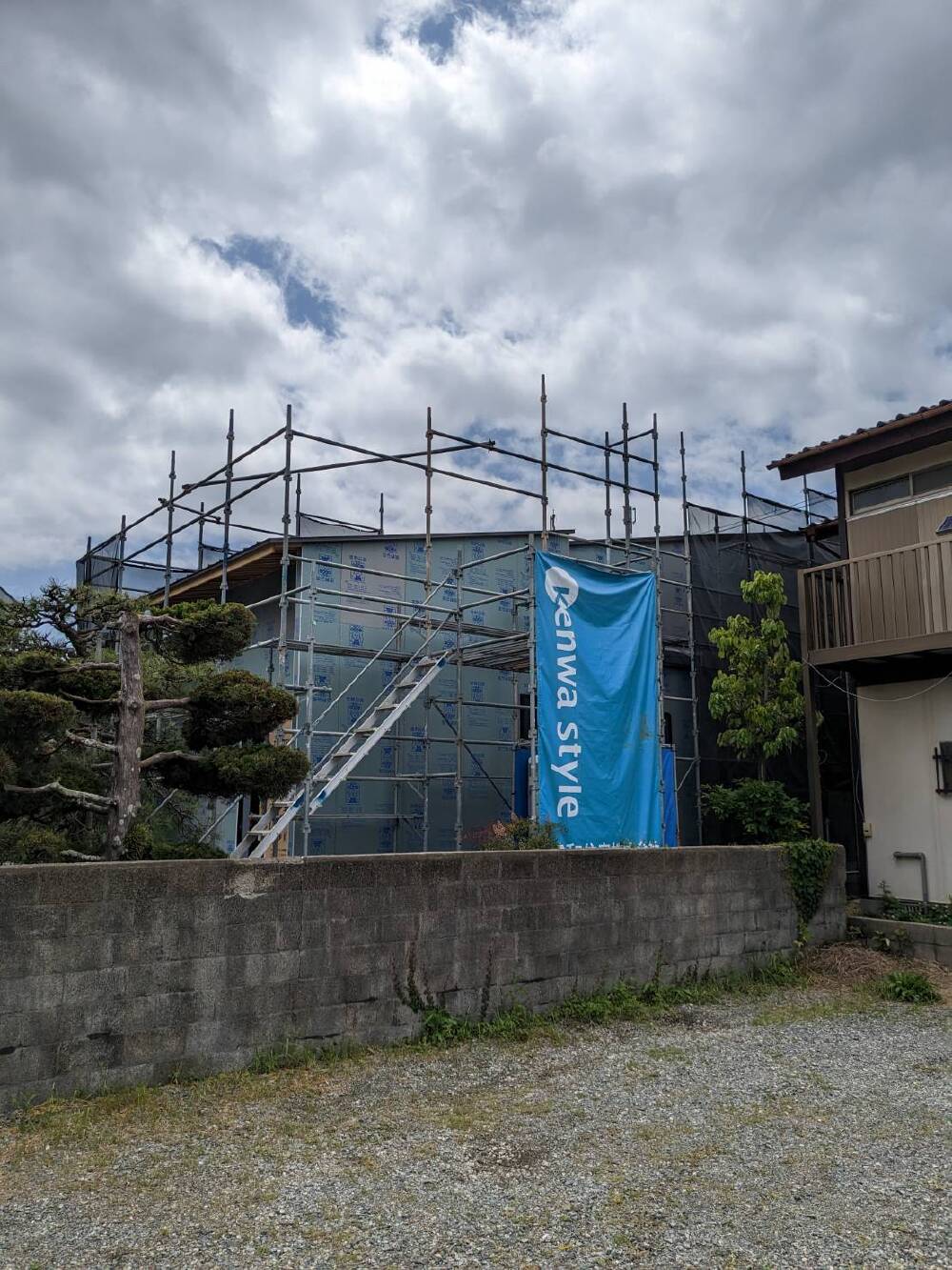 外部施工状況